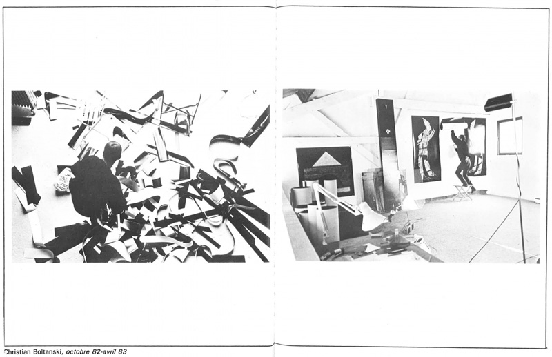Frac des Pays de la Loire Catalogue Exposition "Journées d'atelier par David Boeno" 1984
