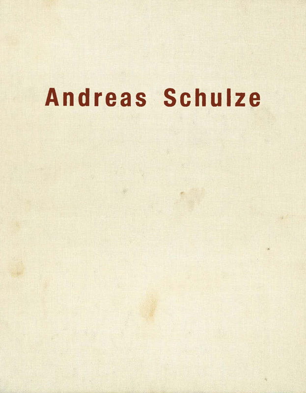 Frac des Pays de la Loire Catalogue d'exposition Andreas Schulze 1989