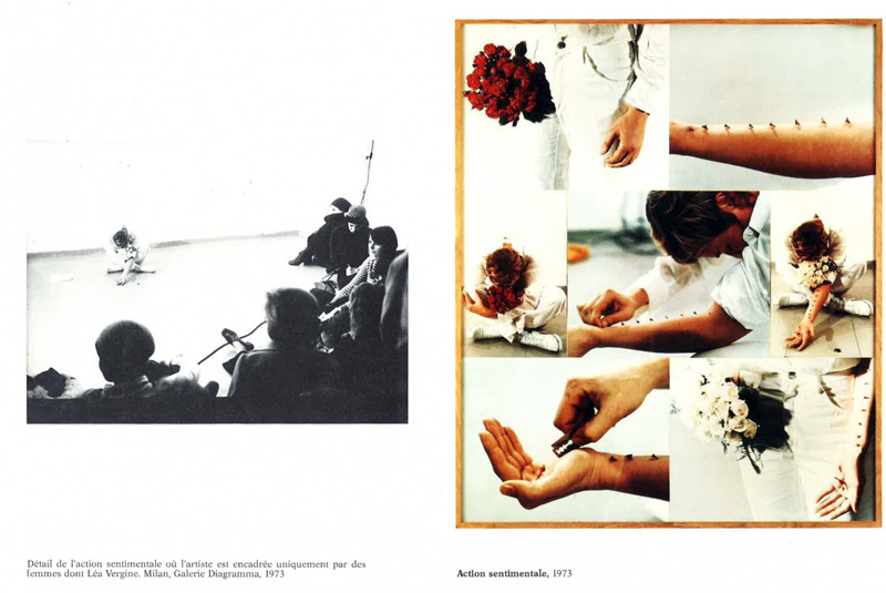 Frac des Pays de la Loire Catalogue d'exposition Gina Pane 1991